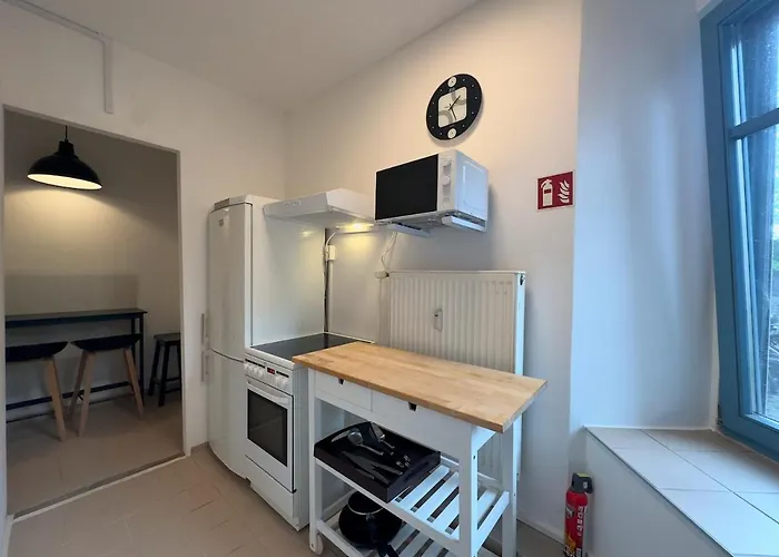 Modern 50sqm Sleeps 4 Free Parking Lejlighed Berlin
